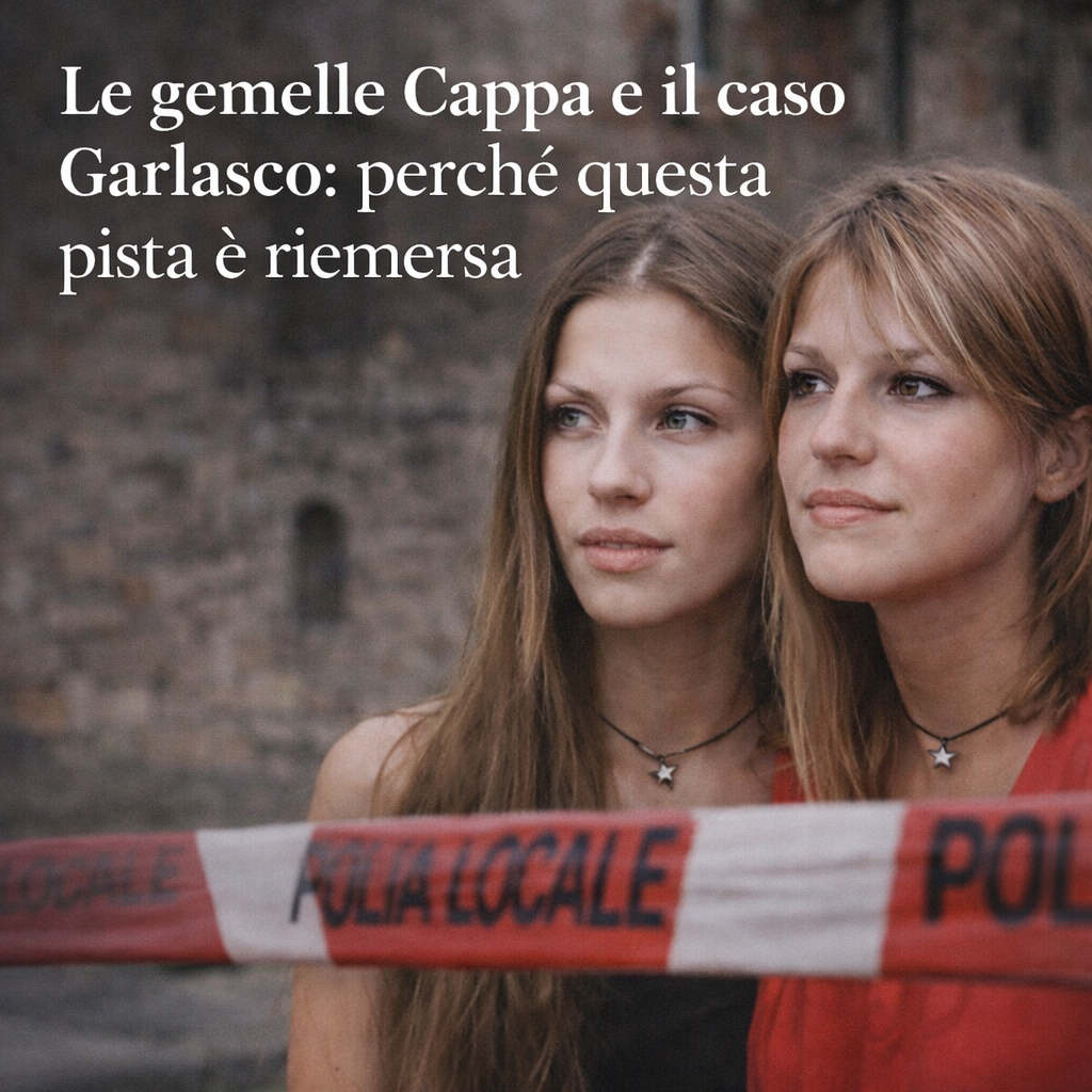 Le gemelle Cappa nel dossier sul caso Garlasco pubblicato da OltreilCaso