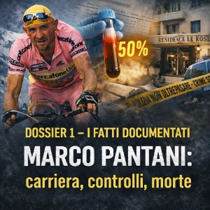 Marco Pantani, i controlli del Giro d’Italia 1999 e il luogo del ritrovamento a Rimini: dossier sui fatti documentati